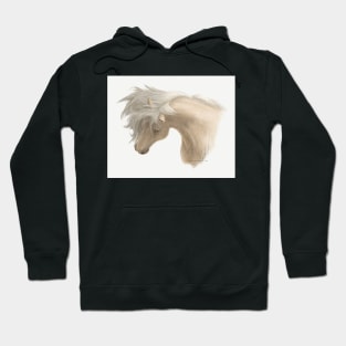 Cream Horse Hoodie